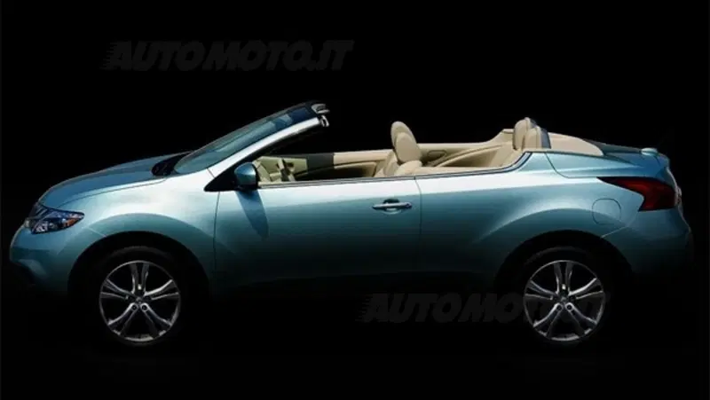 Nissan Murano CrossCabriolet: il teaser
