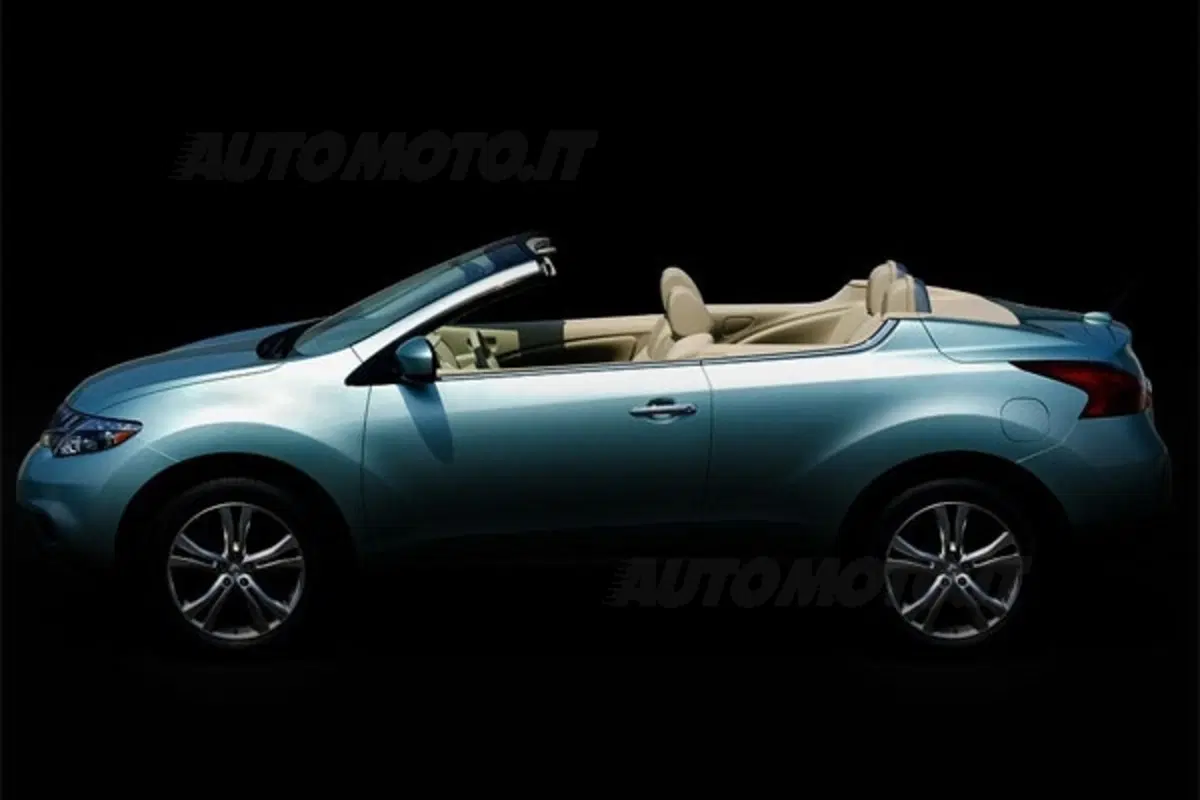 Nissan Murano CrossCabriolet: il teaser