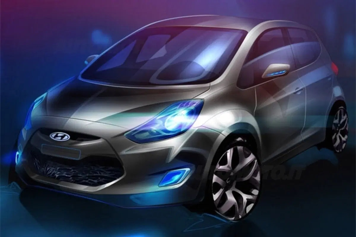 Hyundai ix20: i primi bozzetti (2)