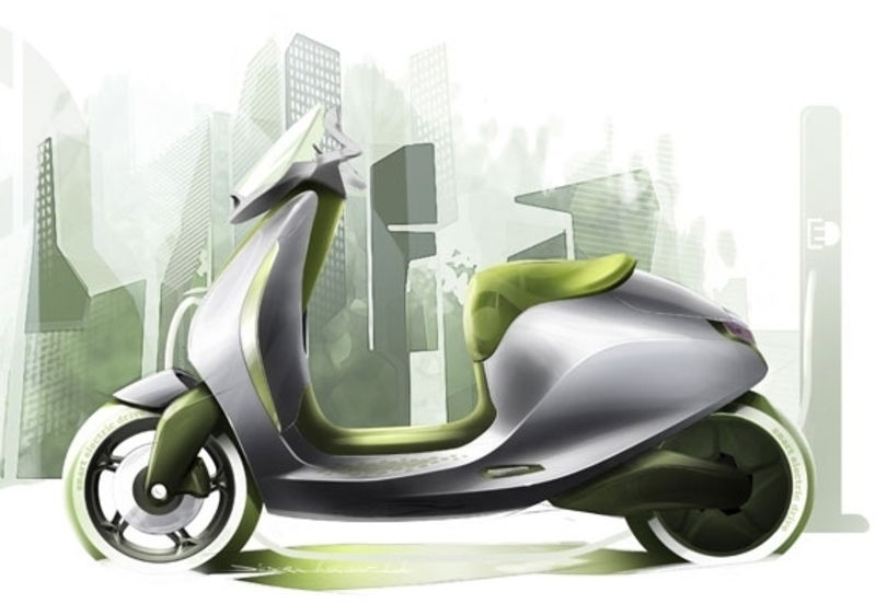 Smart e-scooter