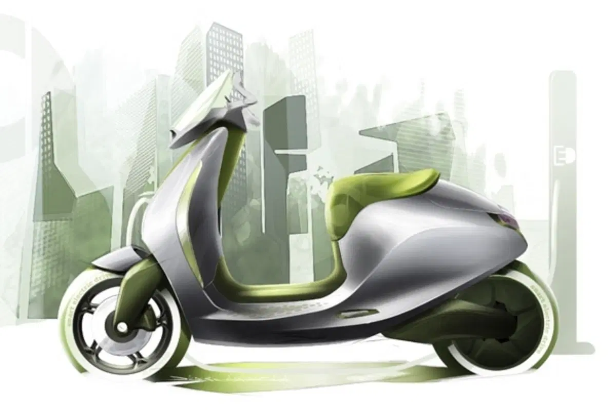 Smart e-scooter