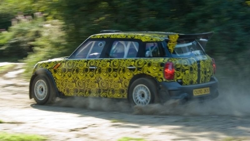 Mini WRC: eccola allo shakedown