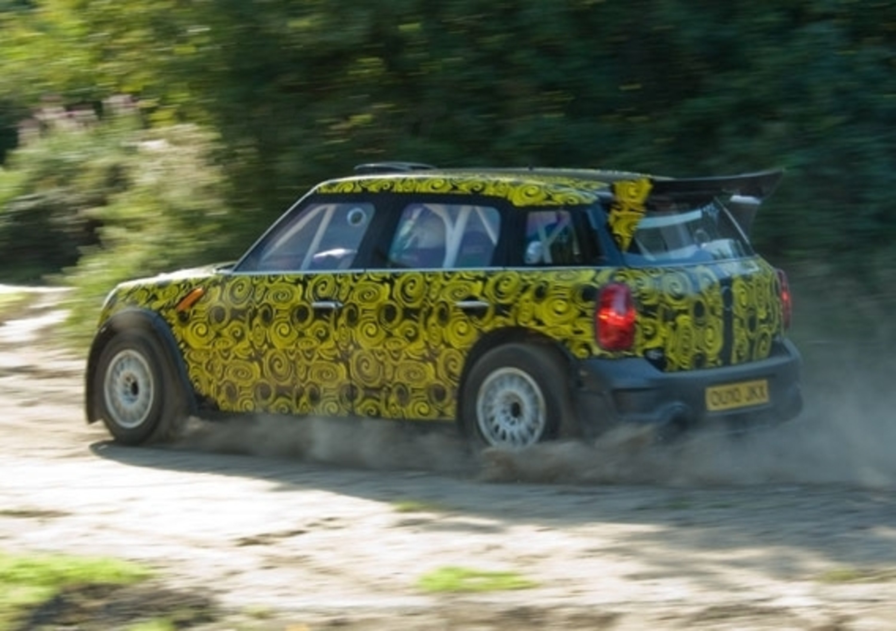 Mini WRC: eccola allo shakedown