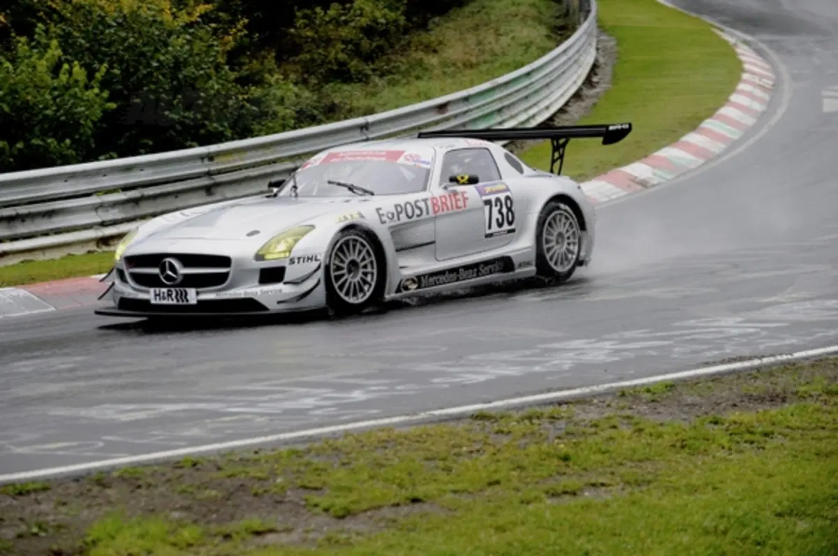 Debutto al 'Ring per la Mercedes SLS AMG GT3 (7)