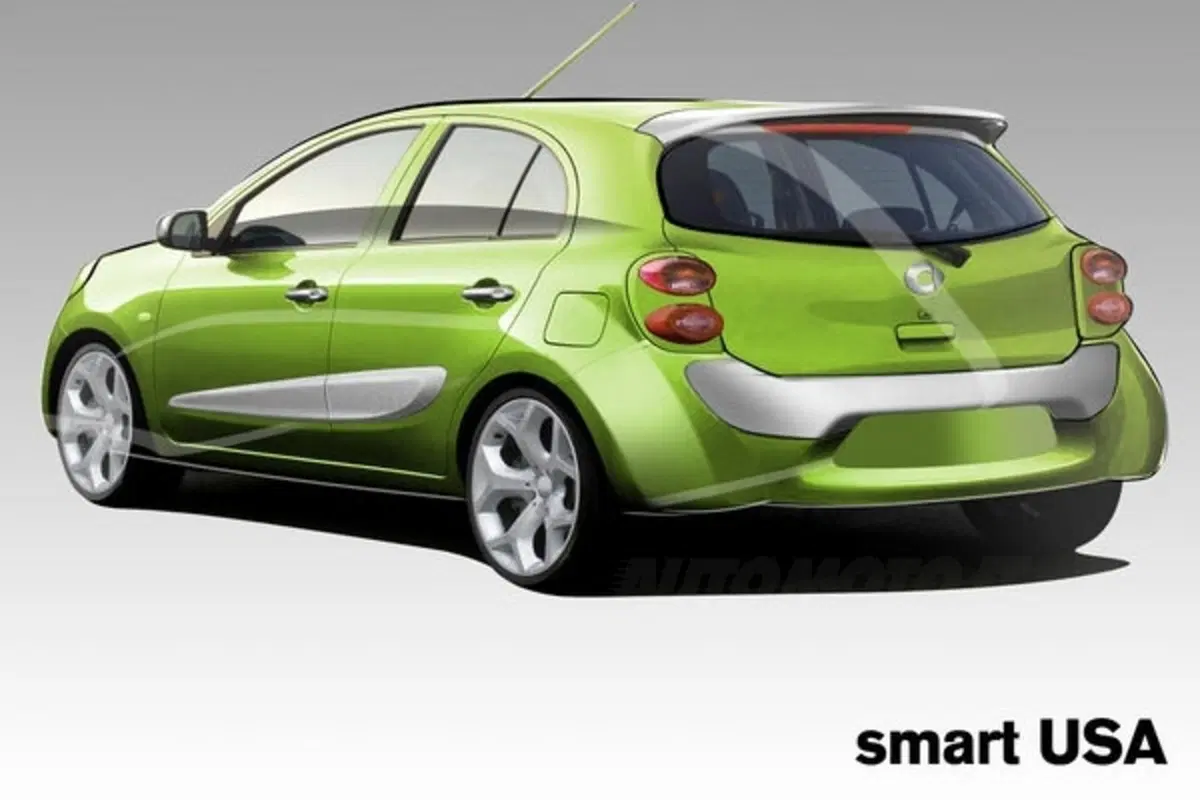 Una Smart 5 porte per gli USA (2)