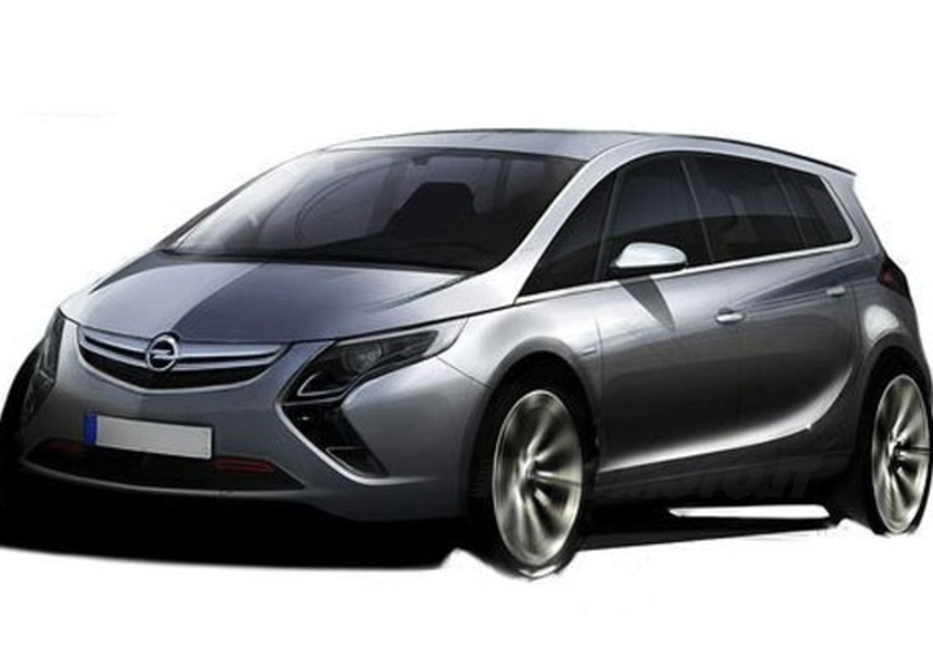 nuova Opel Zafira: debutter&agrave; nel 2011