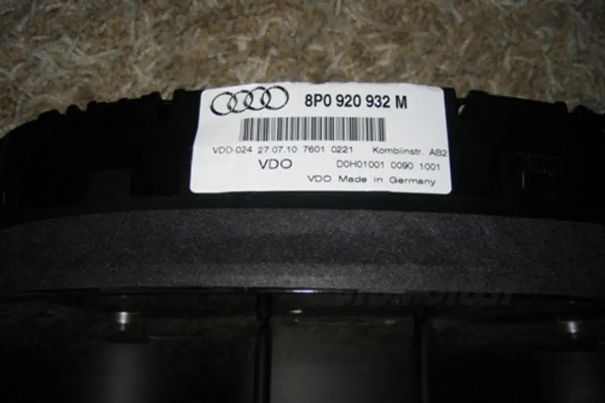 Audi RS3: scoperta la strumentazione in rete (2)