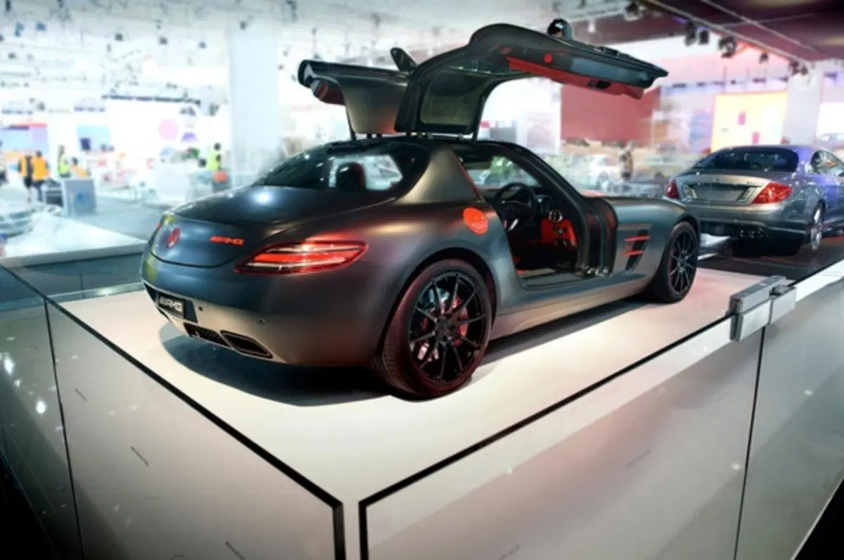 Mercedes SLS AMG Night Black