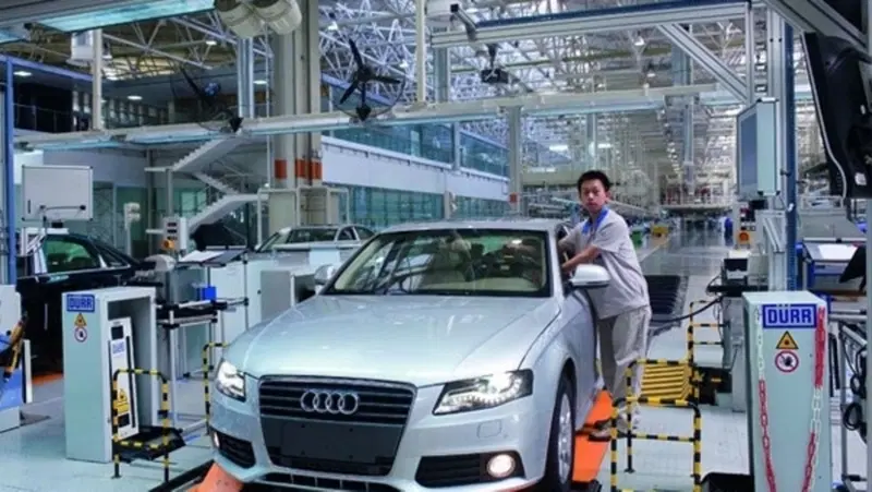 Sono un milione le Audi prodotte in Cina