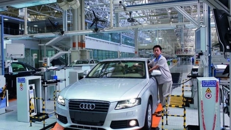 Sono un milione le Audi prodotte in Cina