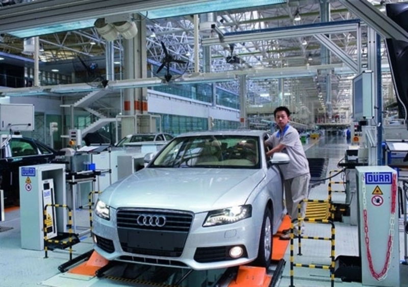 Sono un milione le Audi prodotte in Cina