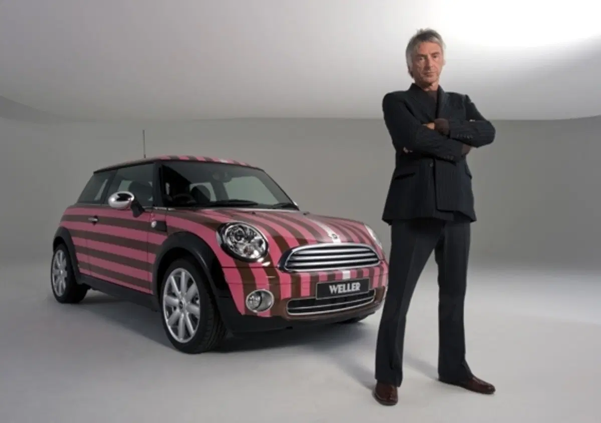 La Mini di Paul Weller all'asta per beneficenza