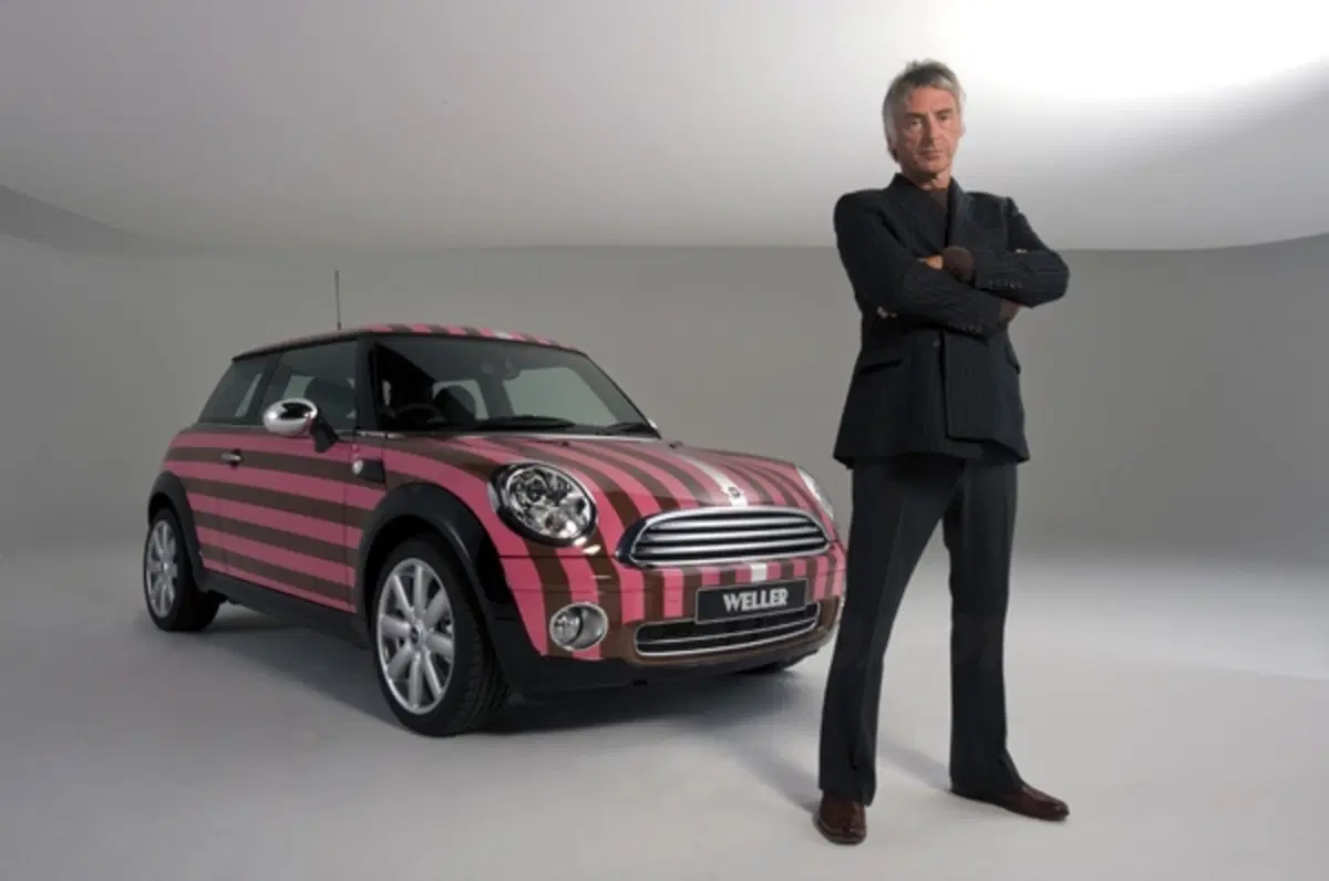 La Mini di Paul Weller all'asta per beneficenza