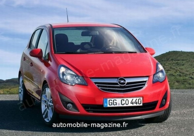 Opel Corsa restyling: le anticipazioni