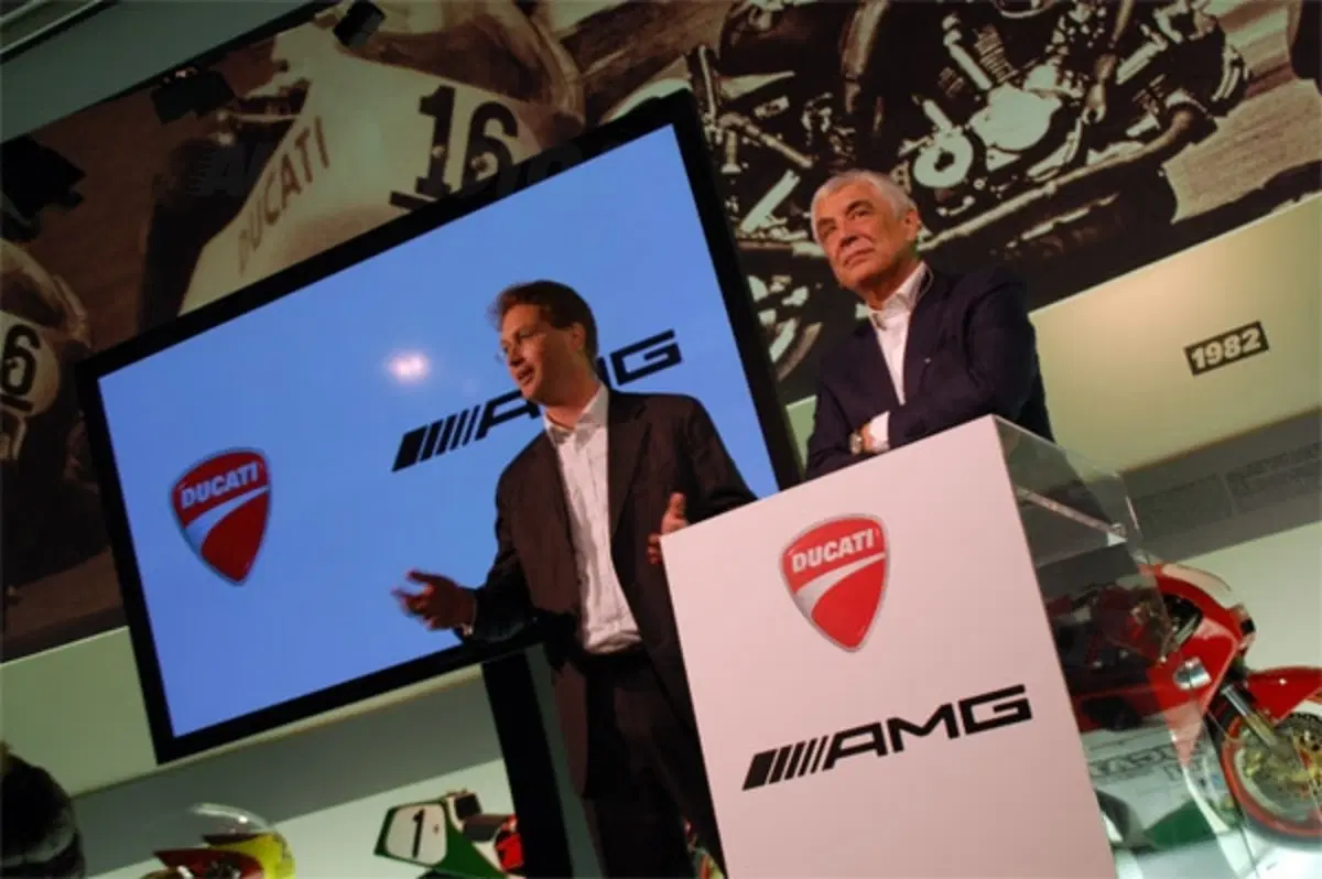 Ducati ed AMG: live dalla conferenza al Museo della Rossa