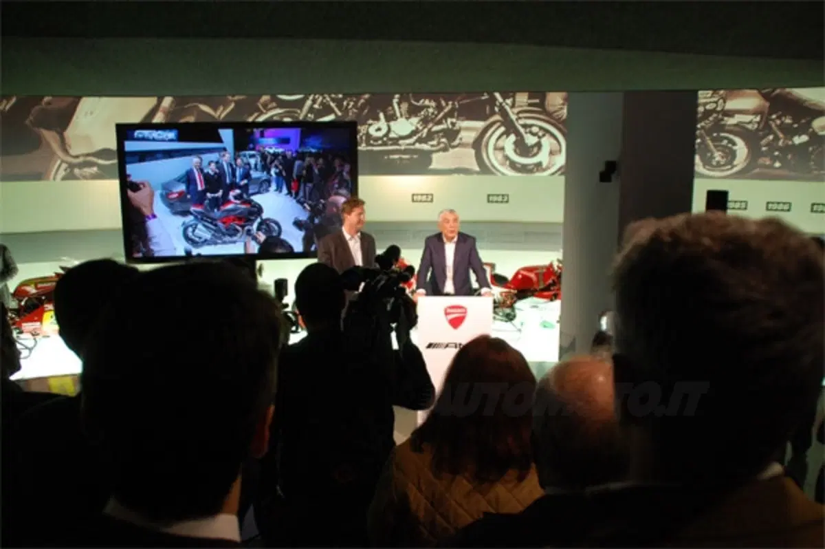 Ducati ed AMG: live dalla conferenza al Museo della Rossa (8)