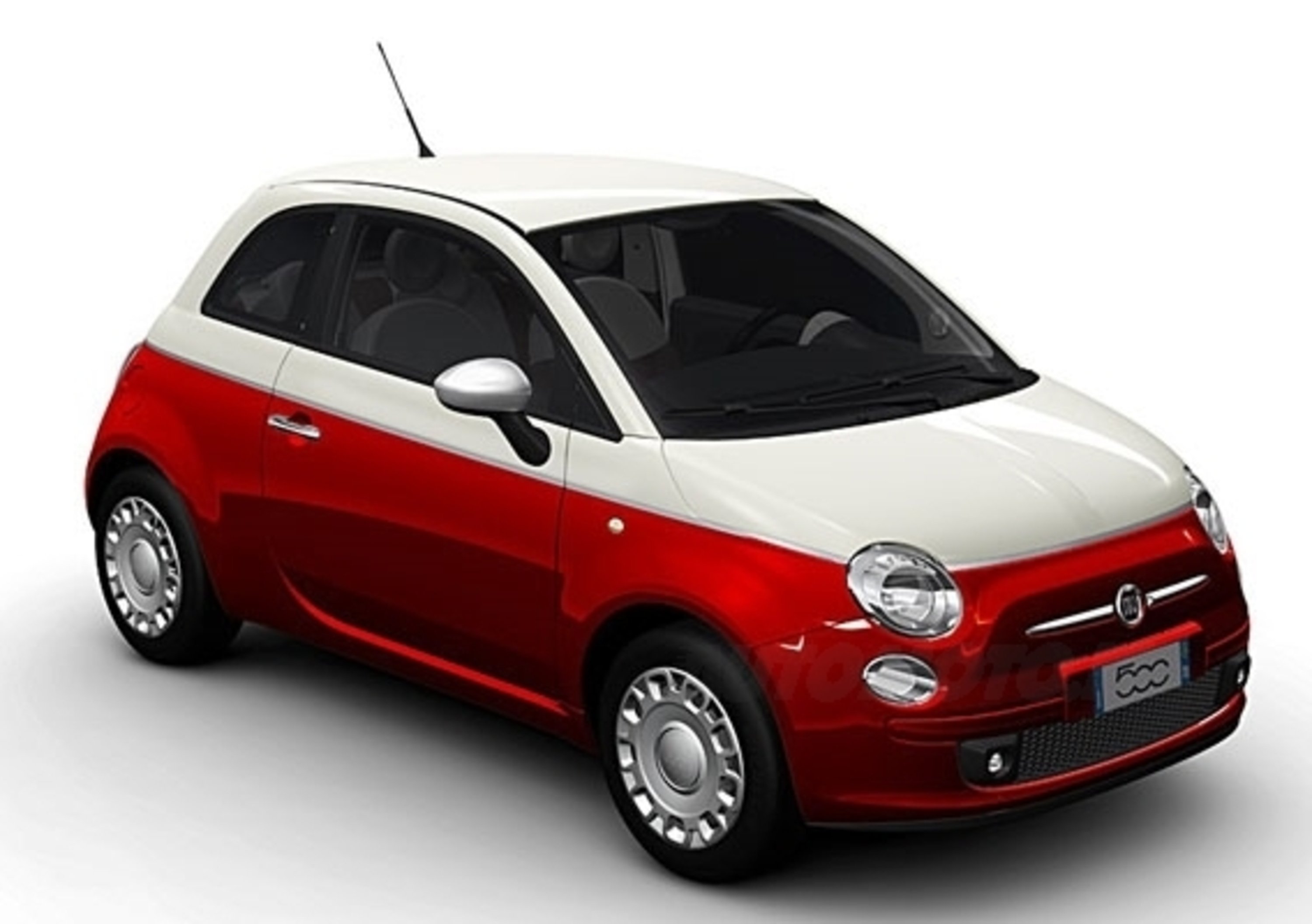 Fiat 500 bicolore