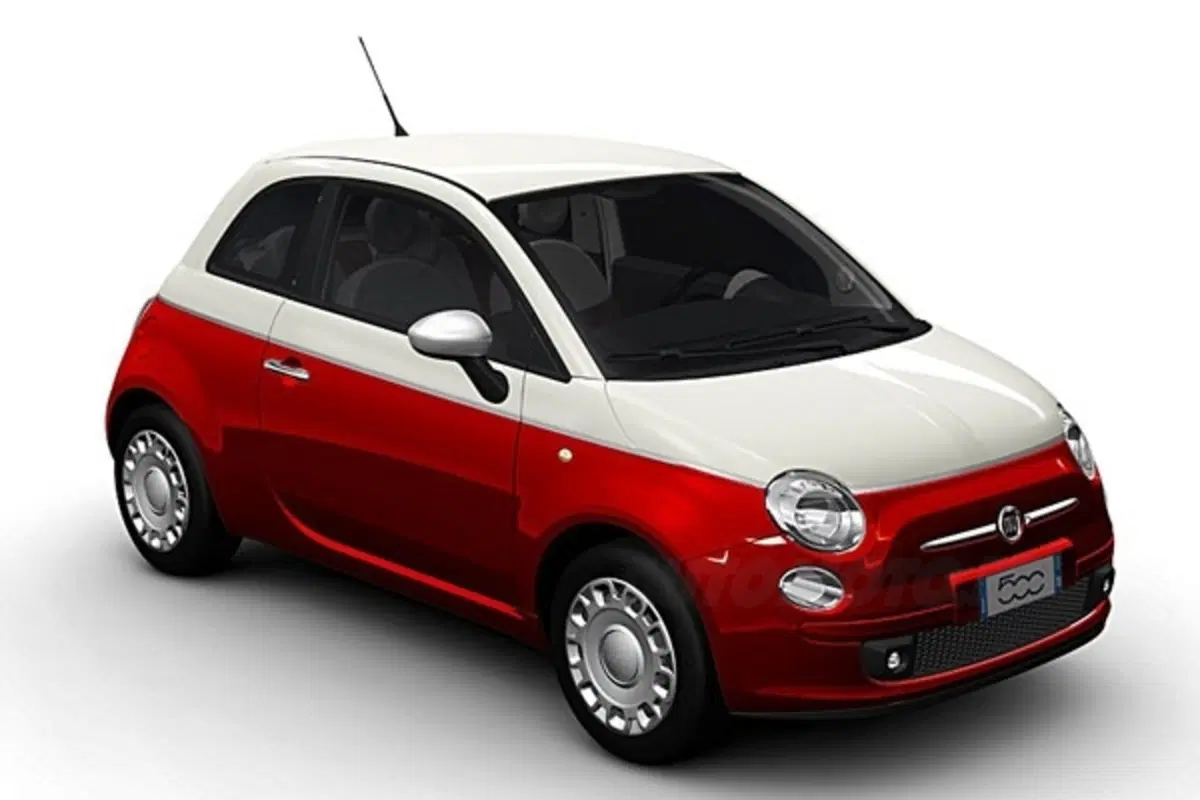 Fiat 500 bicolore