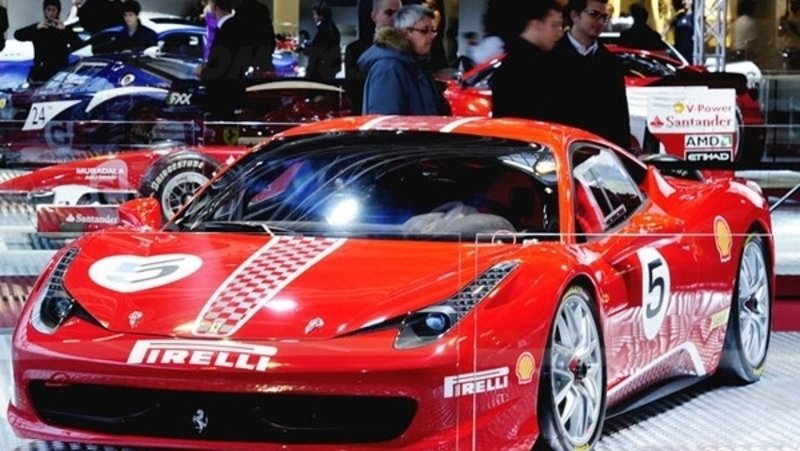 Motor Show: ecco la Ferrari 458 Challenge