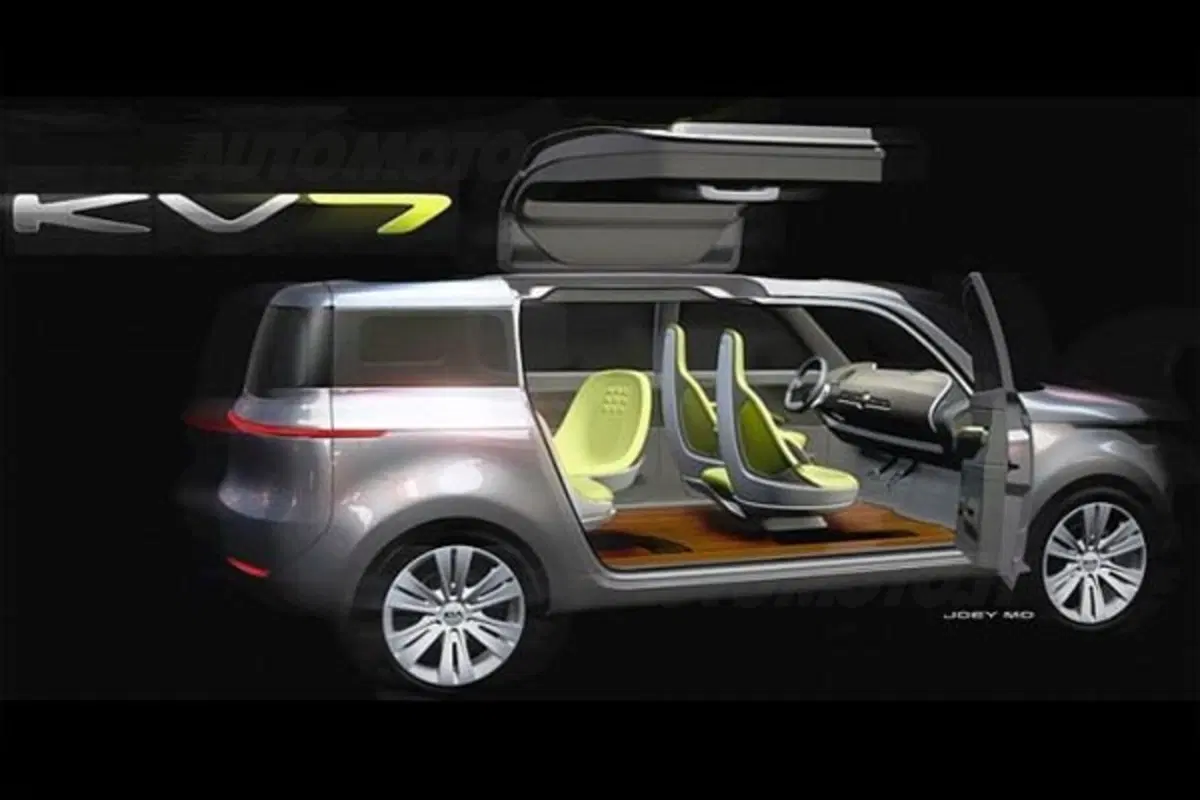 Kia KV7: la concept car a Detroit