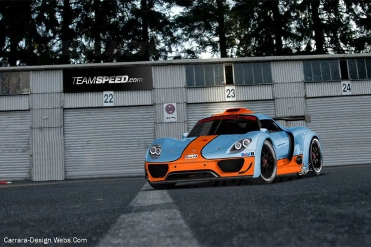 Porsche 918 Coupè Racing Concept
