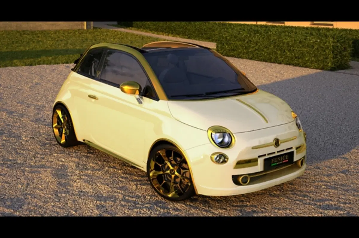 La Dolce Vita oro e diamanti 200 hp: la 500 da 500.000 euro