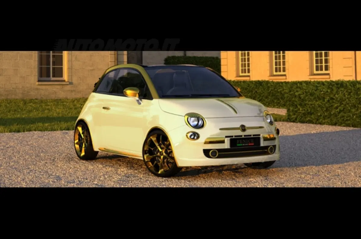 La Dolce Vita oro e diamanti 200 hp: la 500 da 500.000 euro (2)
