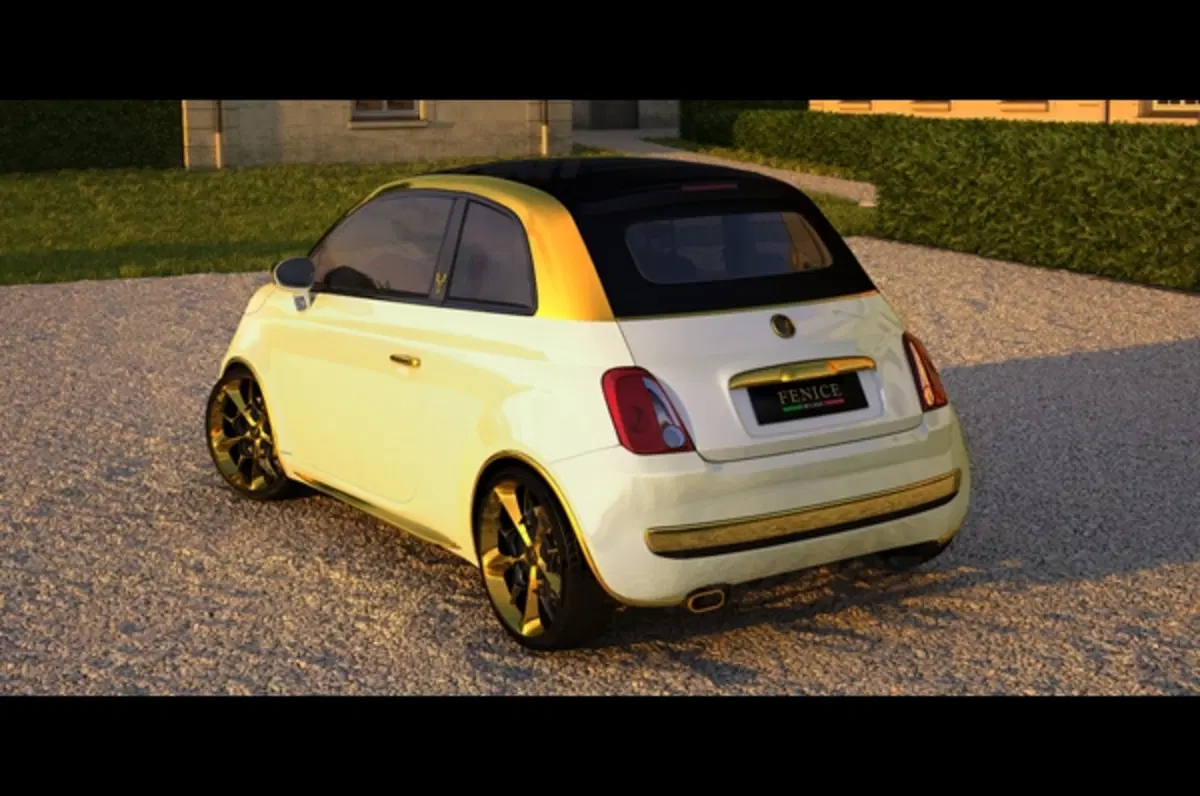 La Dolce Vita oro e diamanti 200 hp: la 500 da 500.000 euro (3)