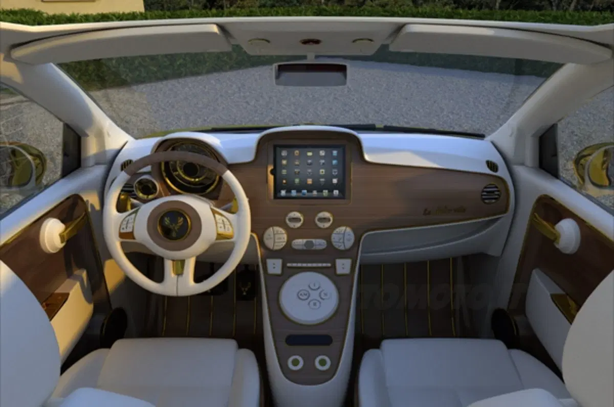 La Dolce Vita oro e diamanti 200 hp: la 500 da 500.000 euro (7)