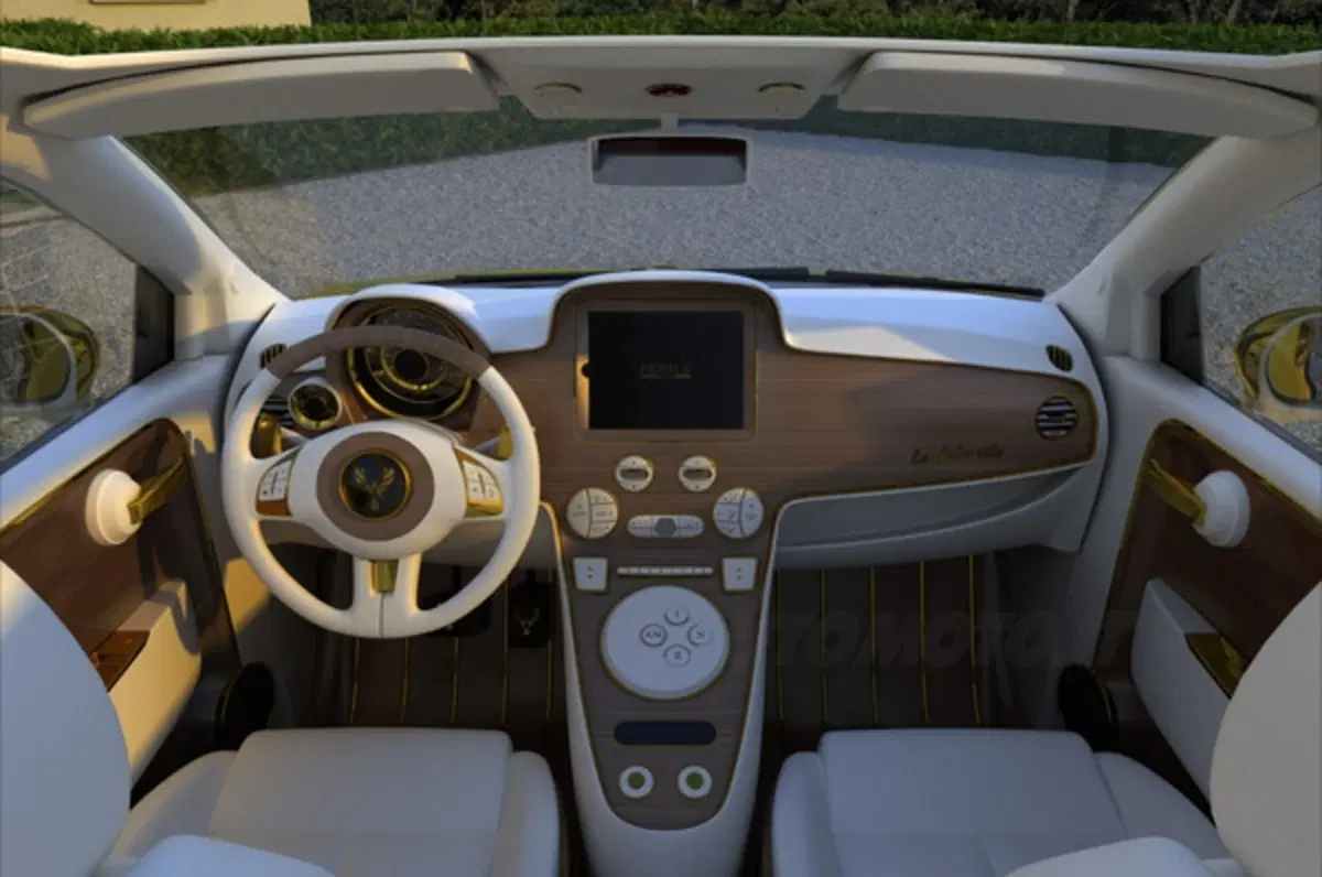 La Dolce Vita oro e diamanti 200 hp: la 500 da 500.000 euro (8)