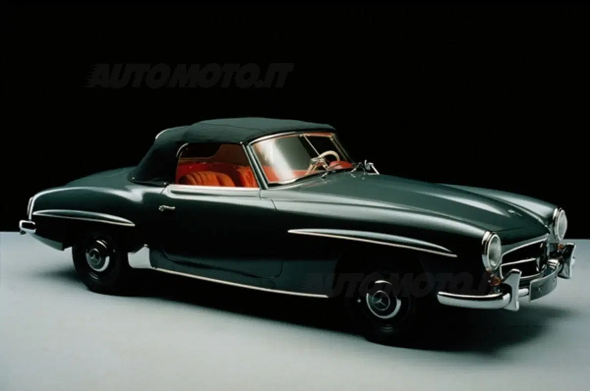 Nuova Mercedes SLK: le origini nella 190 SL (3)