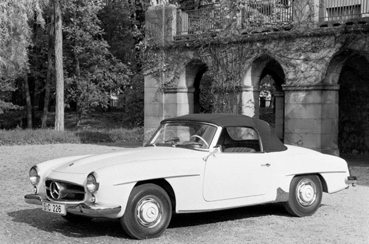 Nuova Mercedes SLK: le origini nella 190 SL (4)
