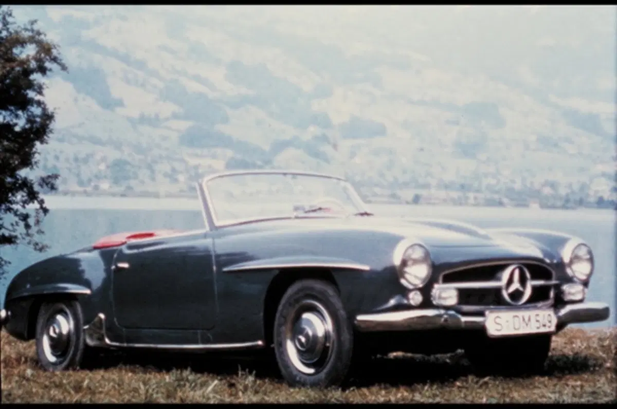 Nuova Mercedes SLK: le origini nella 190 SL (5)