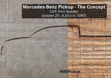 Mercedes pick-up: presentazione il 25 ottobre in diretta streaming