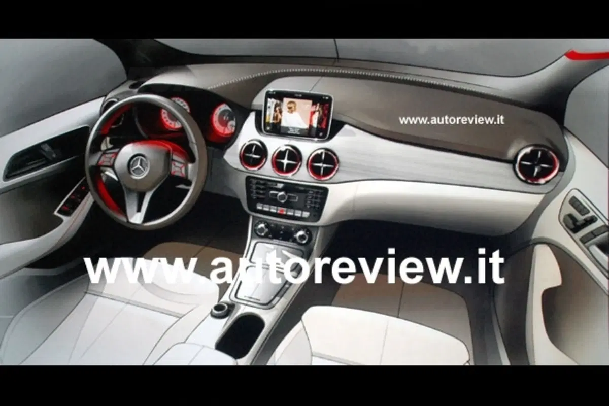 Nuova Mercedes Classe B - ecco gli interni (2)