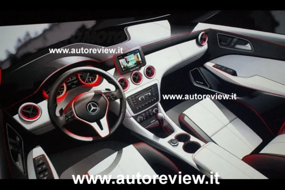 Nuova Mercedes Classe A - gli interni