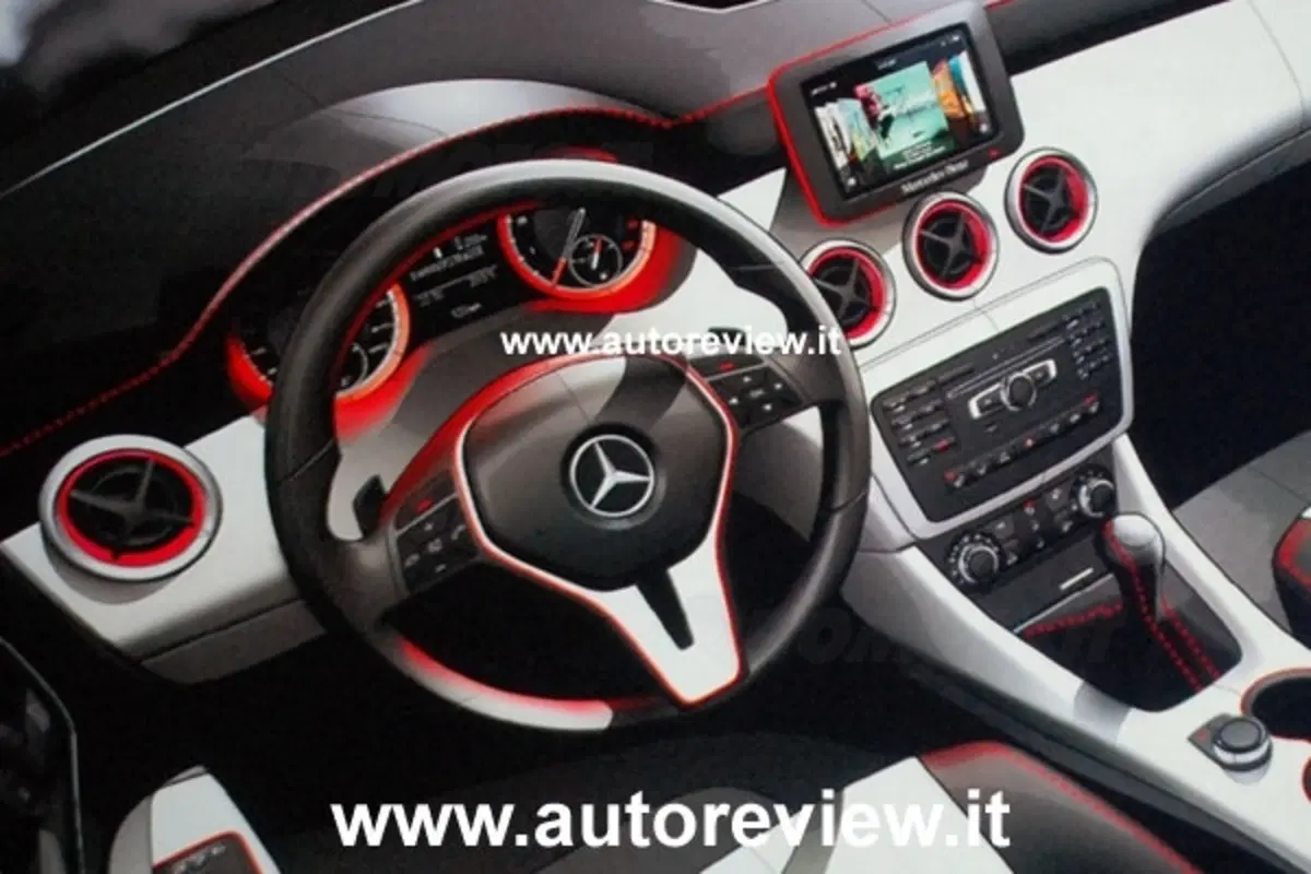 Nuova Mercedes Classe A - gli interni (2)