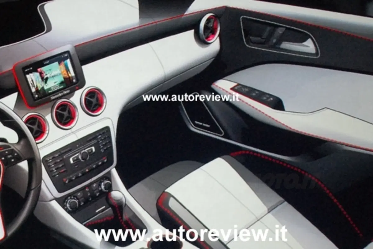 Nuova Mercedes Classe A - gli interni (3)