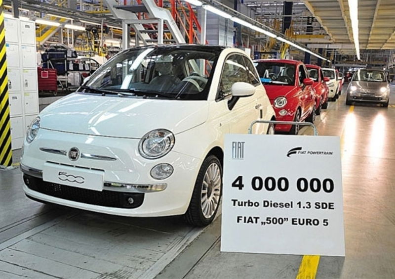 Record: 4.000.000 di unit&agrave; per il 1.3 Multijet