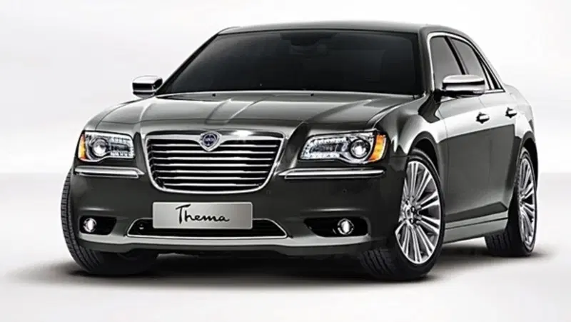 Lancia Thema - la prima immagine ufficiale
