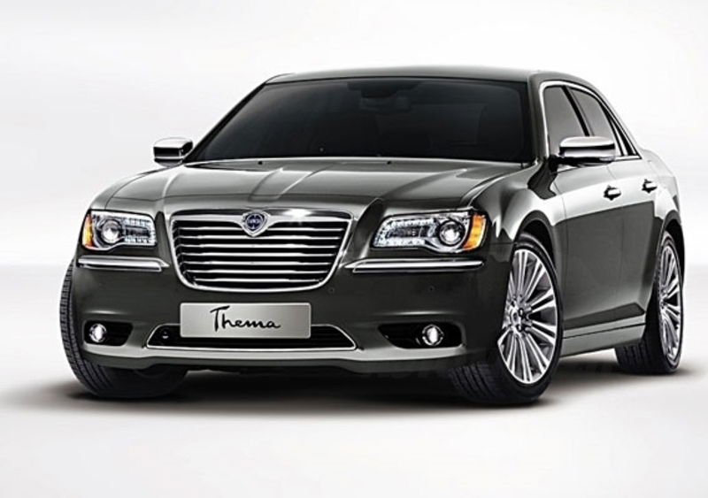 Lancia Thema - la prima immagine ufficiale