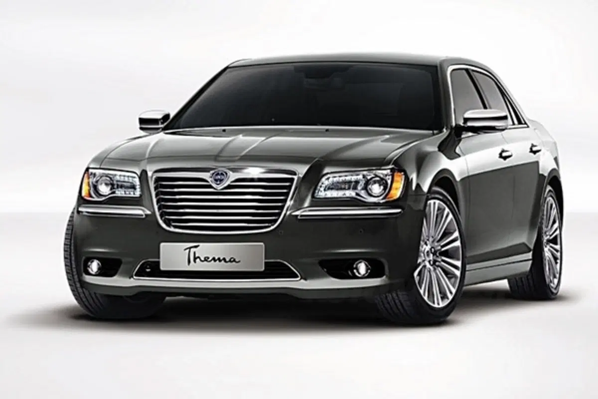 Lancia Thema - la prima immagine ufficiale