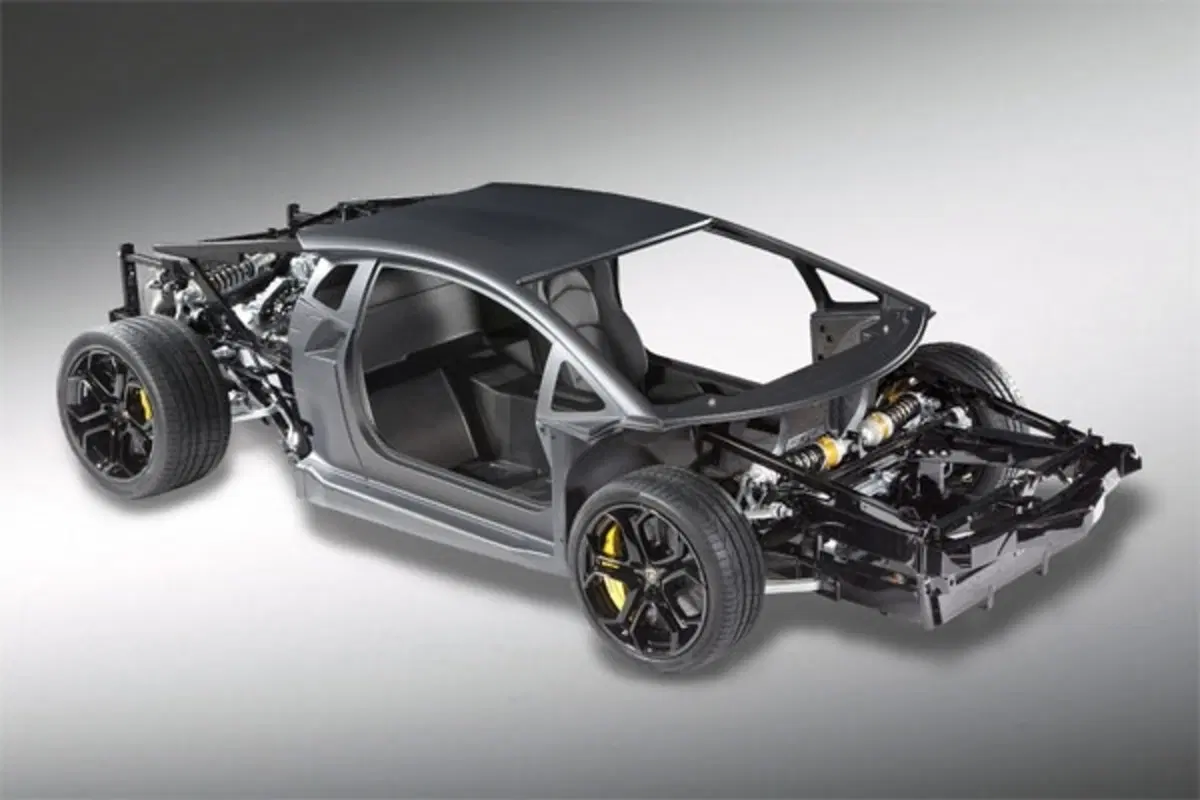 Lamborghini Aventador - come è fatta