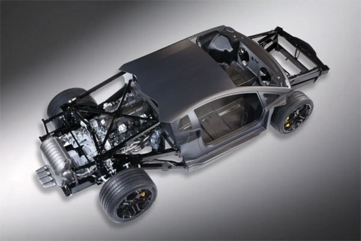 Lamborghini Aventador - come è fatta (2)