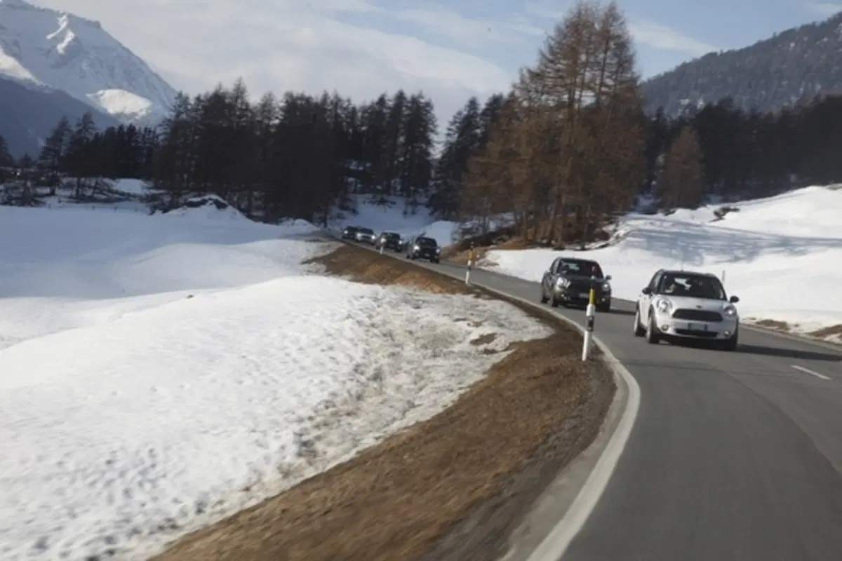 Su ghiaccio e neve con la Mini Countryman All4 (8)