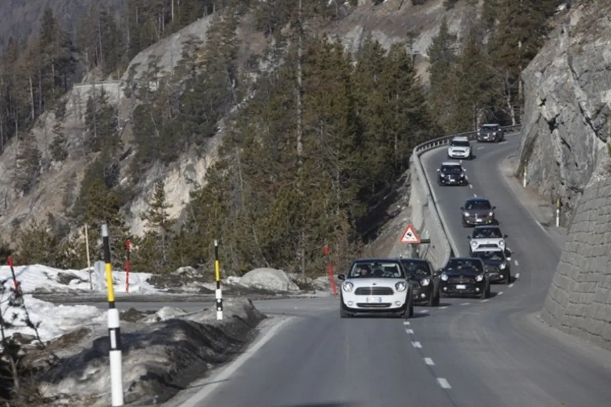 Su ghiaccio e neve con la Mini Countryman All4 (10)