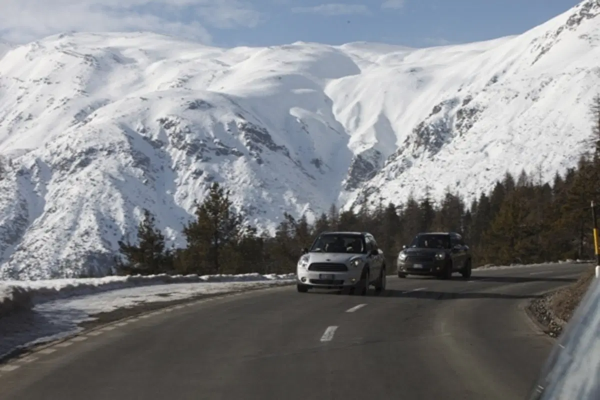 Su ghiaccio e neve con la Mini Countryman All4 (11)