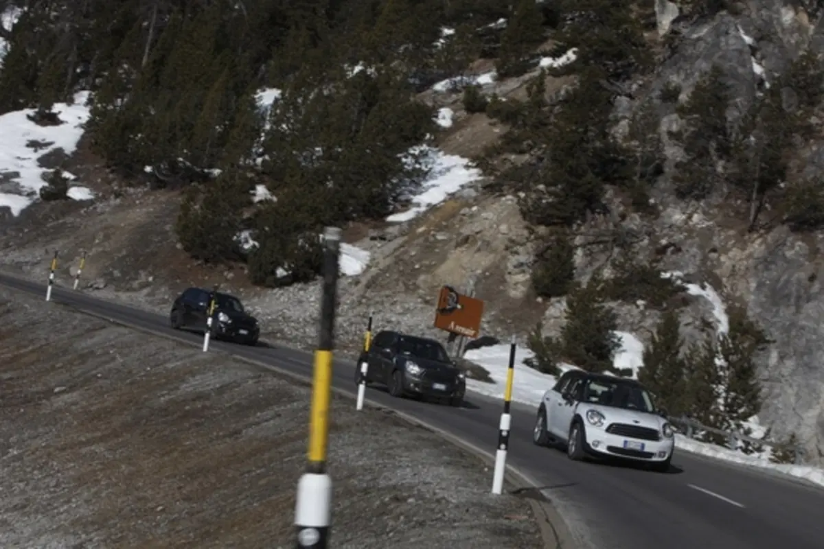 Su ghiaccio e neve con la Mini Countryman All4 (12)