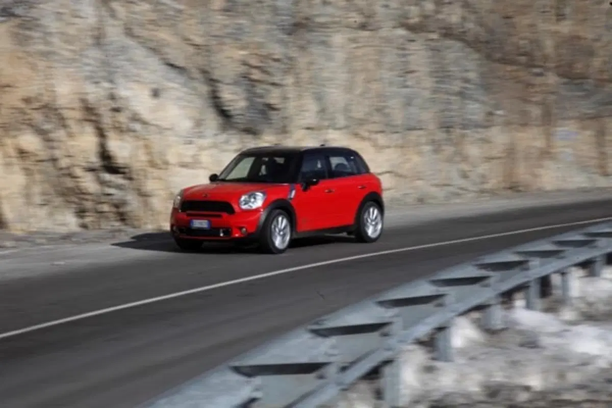 Su ghiaccio e neve con la Mini Countryman All4 (21)