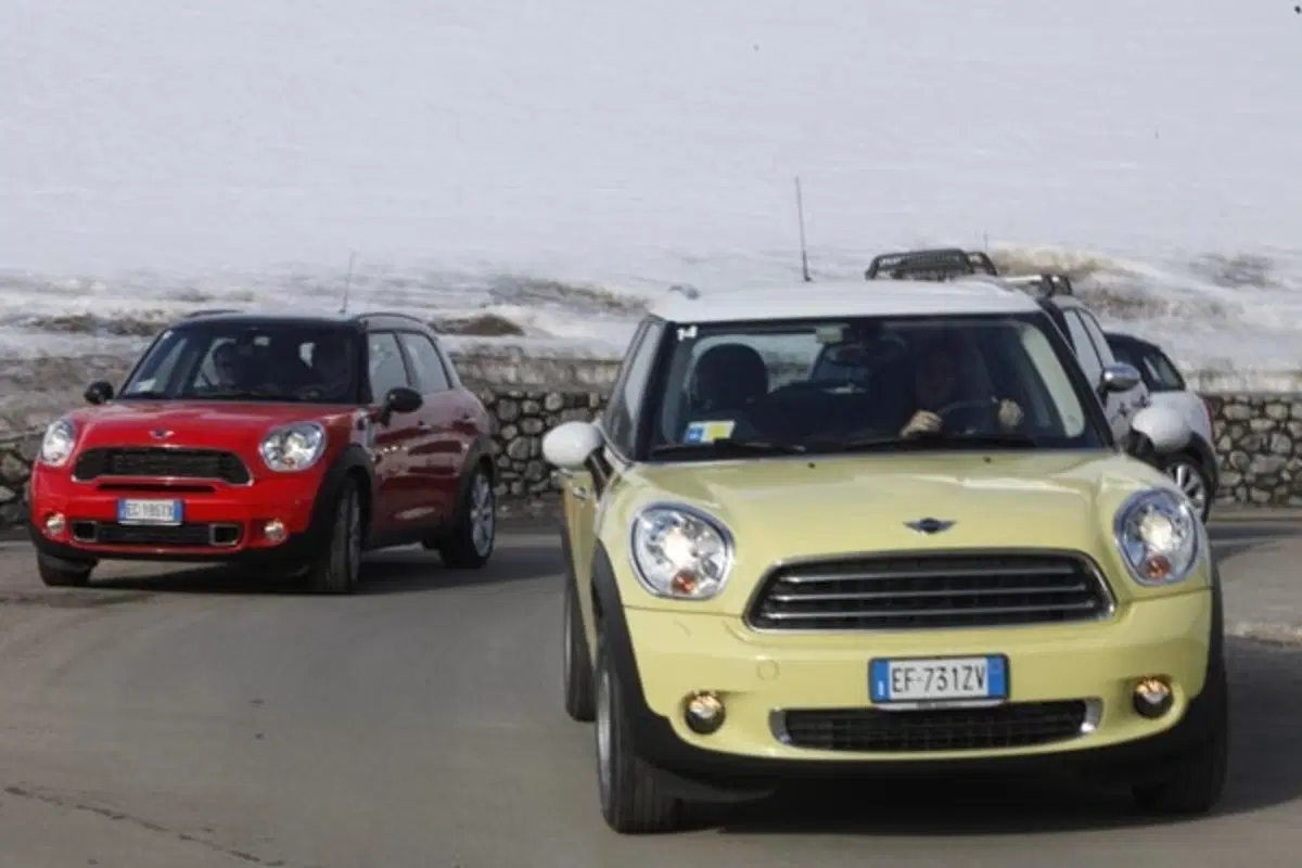 Su ghiaccio e neve con la Mini Countryman All4 (22)
